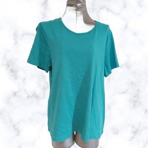 ♣ Bright Teal Short Sleeve T-shirt